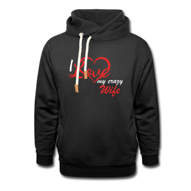 Geschenk für Ehemann Hoodie - verrückte Ehefrau, Geschenkidee für Ehemann