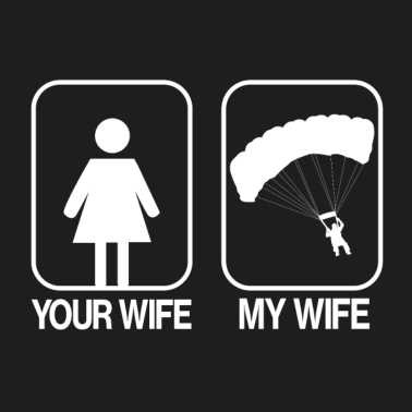 Motiv Gleitschirm Paragliding Geschenk für Ehemann