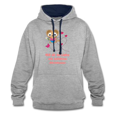 Geschenk für Ehemann Hoodie - Liebesspruch für Ehemann mit Katze Kuku