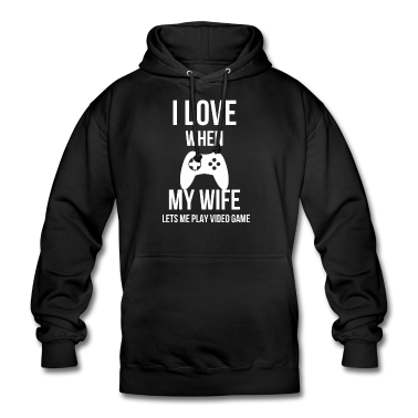 Geschenk für Ehemann Hoodie - Ich liebe meine Frau lustiges Spielergeschenk für Ehemann