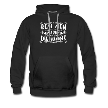 Geschenk für Ehemann Hoodie - Echte Männer heiraten Diätassistenten für Ehemann