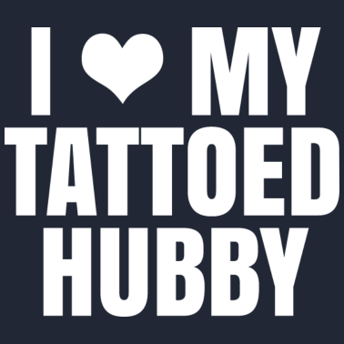 Motiv I Love My Tattooed Hubby - Geschenk für Ehemann