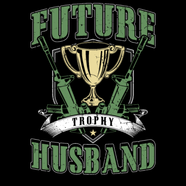 Motiv Lustiges Trophäe Pokal für Ehemann Geschenke Shirt