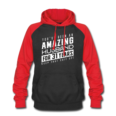 Geschenk für Ehemann Hoodie - Sie sind seit 31 Jahren ein erstaunlicher Ehemann