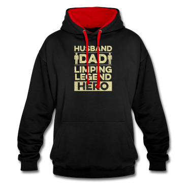 Geschenk für Ehemann Hoodie - Beinbruch Design für deinen Ehemann mit einem