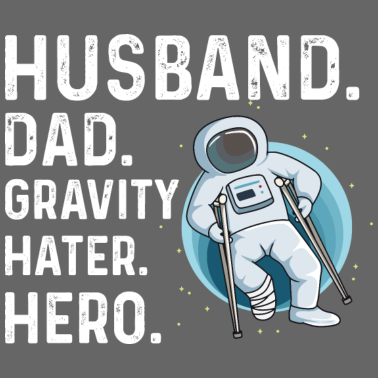 Motiv Beinbruch Spruch für deinen Ehemann mit einem