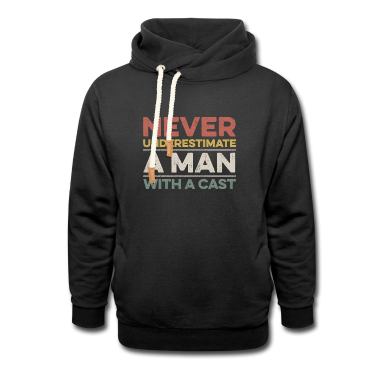 Geschenk für Ehemann Hoodie - Gipsbein Design für deinen Ehemann mit einem
