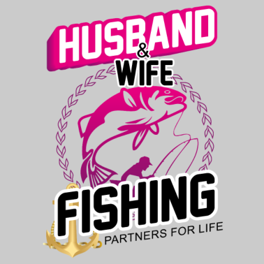Motiv Ehemann Ehefrau Fischereipartner für das Leben