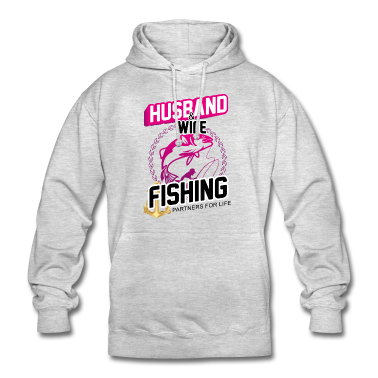 Geschenk für Ehemann Hoodie - Ehemann Ehefrau Fischereipartner für das Leben