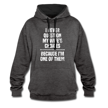 Geschenk für Ehemann Hoodie - Lustiges Valentinstag-Männer-Geschenk von Frau für Ehemann