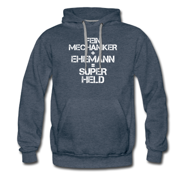 Geschenk für Ehemann Hoodie - Feinmechaniker Ehemann Superheld Geschenk