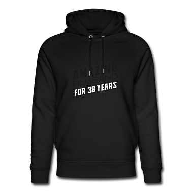 Geschenk für Ehemann Hoodie - Sie sind seit 38 Jahren ein erstaunlicher Ehemann