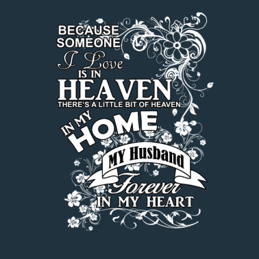 Motiv Ehemann im Himmel für immer in meinem Herzen