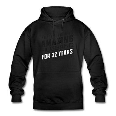 Geschenk für Ehemann Hoodie - Sie sind seit 32 Jahren ein erstaunlicher Ehemann