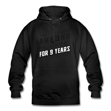 Geschenk für Ehemann Hoodie - Sie sind seit 9 Jahren ein erstaunlicher Ehemann