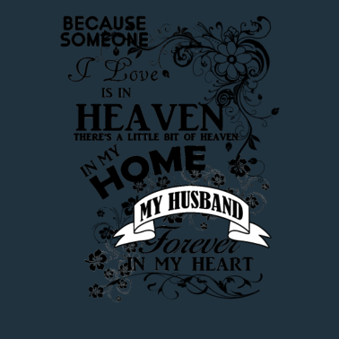 Motiv Ehemann Himmel für immer in meinem Herzen