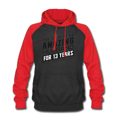 Geschenk für Ehemann Hoodie - Sie sind seit 13 Jahren ein erstaunlicher Ehemann