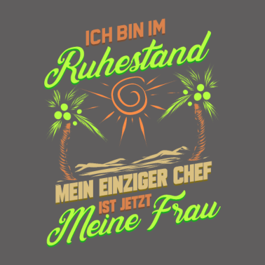 Motiv Rentner Geschenk für Ehemann Ruhestand Abschiedsfe