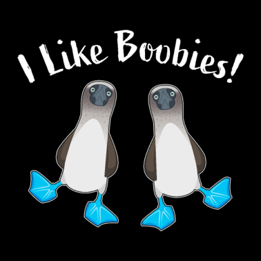 Motiv Ich mag Tölpel | Lustiges Sprengvogelgeschenk für Ehemann