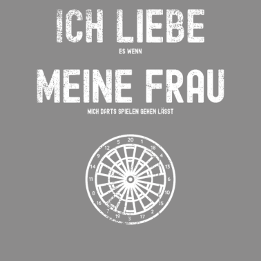 Motiv Darts Sprüche für Ehemänner Ich Liebe Meine Frau