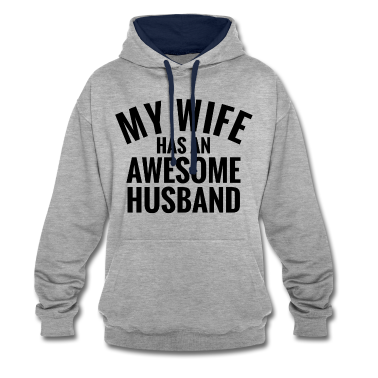 Geschenk für Ehemann Hoodie - Meine Frau hat einen tollen Ehemann Coole Familiengeschenke