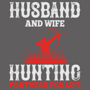 Motiv Ehemann und Frau Jagdpartner Für das Leben