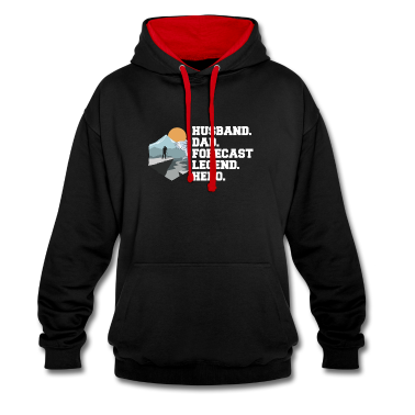 Geschenk für Ehemann Hoodie - Meteorologie Design für deinen Sturmjäger Ehemann