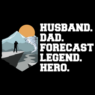 Motiv Meteorologie Design für deinen Sturmjäger Ehemann