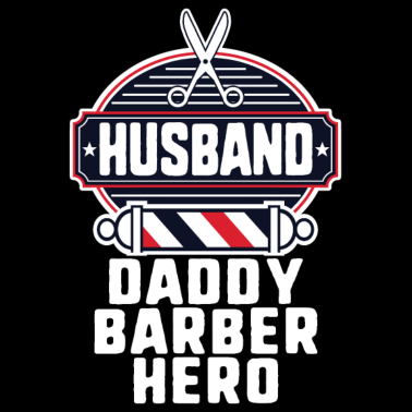 Motiv Ehemann Daddy Barber Hero Vatertagsgeschenk für