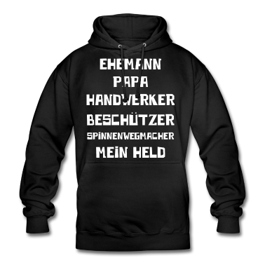 Geschenk für Ehemann Hoodie - Ehemann Papa Handwerker Spinnenwegmacher Mein Held