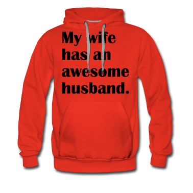 Geschenk für Ehemann Hoodie - Meine Frau hat einen tollen Ehemann My wife