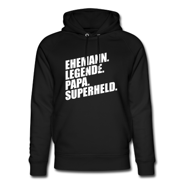 Geschenk für Ehemann Hoodie - EHEMANN LEGENDE PAPA SUPERHELD