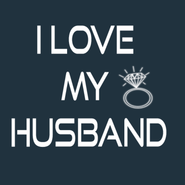 Motiv Ich liebe meinen Ehemann