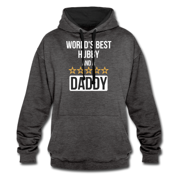 Geschenk für Ehemann Hoodie - Weltbester Ehemann und Fünf-Sterne-Papa