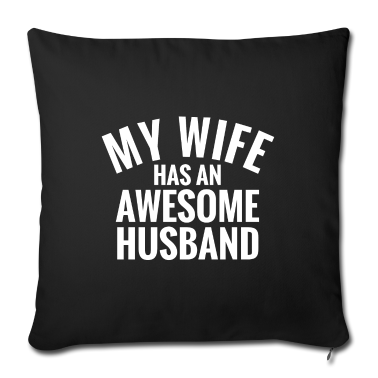 Geschenk für Ehemann Kissenbezug - Meine Frau hat einen tollen Ehemann Geschenk für Ehemann