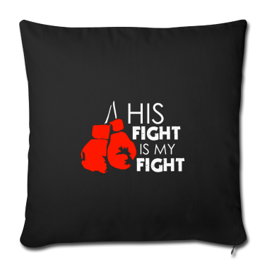Geschenk für Ehemann Kissenbezug - Lungenkrebs-Unterstützung für Ehemann