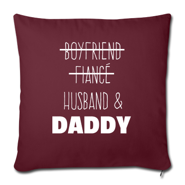 Geschenk für Ehemann Kissenbezug - Husband And Daddy - Geschenk für Ehemann