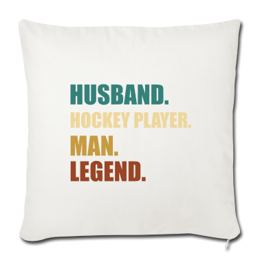 Geschenk für Ehemann Kissenbezug - Hockey Ehemann Legende