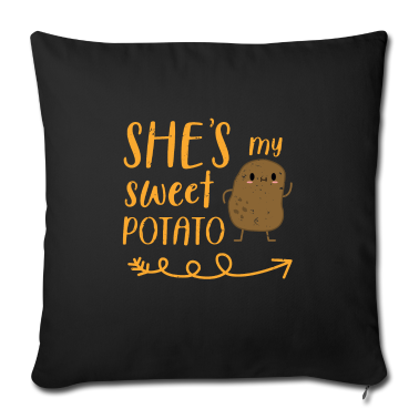Geschenk für Ehemann Kissenbezug - Pärchenshirt mit Süßkartoffel für Ehemann