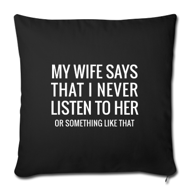 Geschenk für Ehemann Kissenbezug - Coole lustige Typografie für Ehemänner. Humorvolle Geschenke