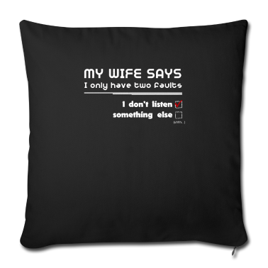 Geschenk für Ehemann Kissenbezug - Lustiges Shirt für Ehemann - ich habe einen Hot (Pshyco)