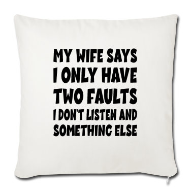 Geschenk für Ehemann Kissenbezug - Ehefrauen Witz Geschenk für Ehemänner