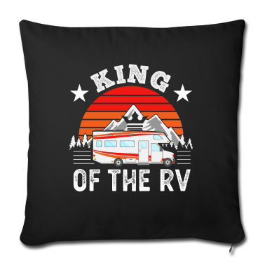 Geschenk für Ehemann Kissenbezug - Retro-König des RV-Geschenk für Ehemann