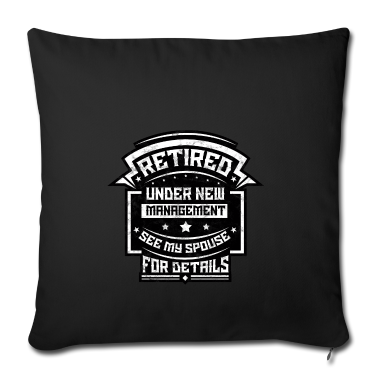 Geschenk für Ehemann Kissenbezug - Im Ruhestand - DAS Renten-Shirt für Ehemänner