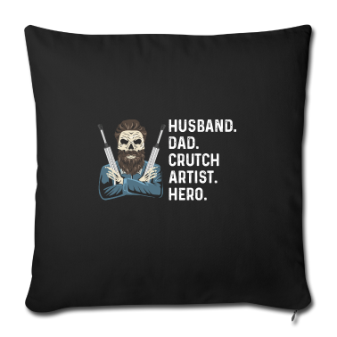 Geschenk für Ehemann Kissenbezug - Beinbruch Design für deinen Ehemann mit einem