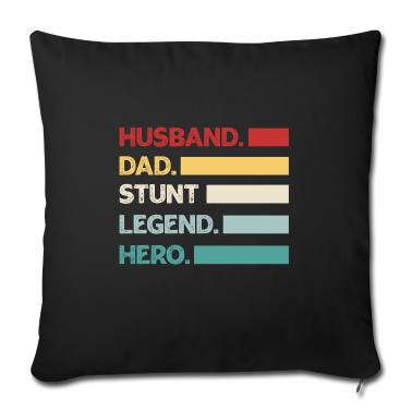 Geschenk für Ehemann Kissenbezug - Beinbruch Spruch für deinen Ehemann mit einem