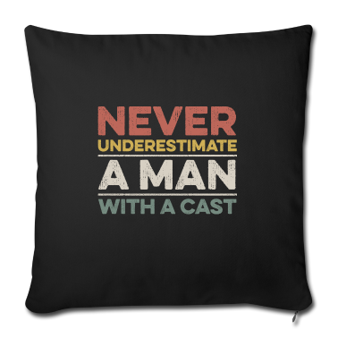 Geschenk für Ehemann Kissenbezug - Gipsbein Design für deinen Ehemann mit einem