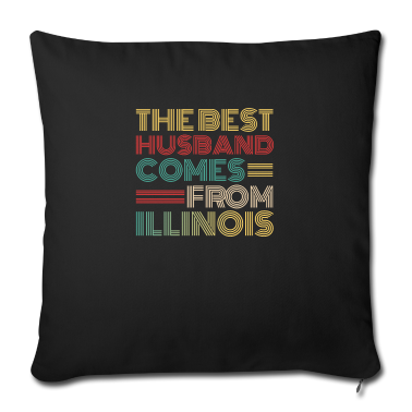 Geschenk für Ehemann Kissenbezug - Der beste Ehemann kommt aus Illinois