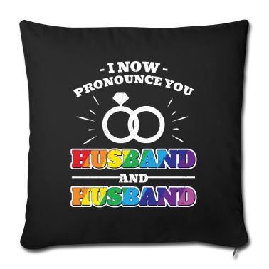 Geschenk für Ehemann Kissenbezug - Ehemänner Homoehe Schwul