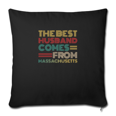 Geschenk für Ehemann Kissenbezug - Der beste Ehemann kommt aus Massachusetts